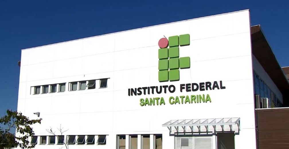 Campus do Instituto Federal de Santa Catarina (IFSC). — Foto: Reprodução/NSC TV