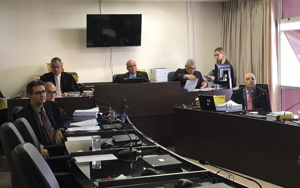 Habeas corpus de João de Deus é julgado em Goiânia, Goiás — Foto: Vitor Santana/ G1