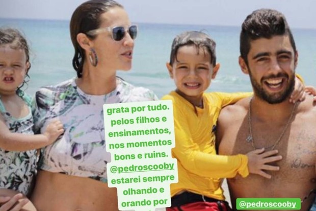Luana Piovani homenageia Pedro Scooby com fotos antigas (Foto: Reprodução/Instagram)