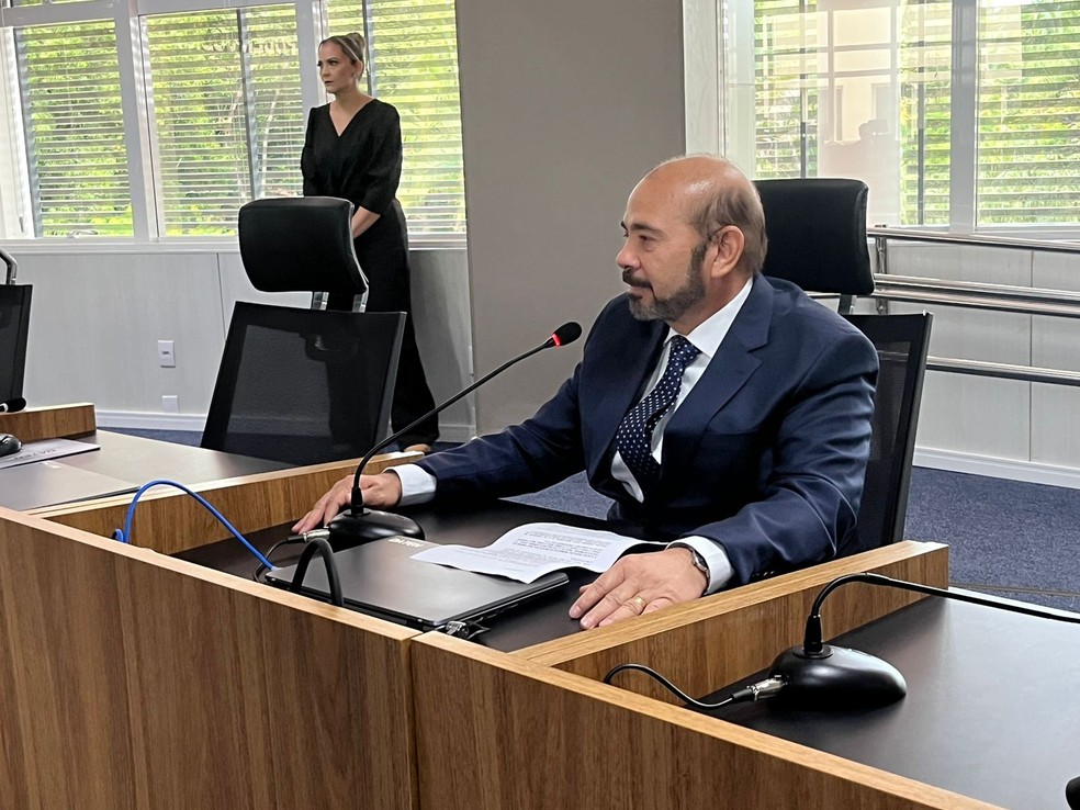 Agrimar Rodrigues é empossado desembargador do Tribunal de Justiça do Piauí — Foto: Isabela Leal/ g1 Piauí