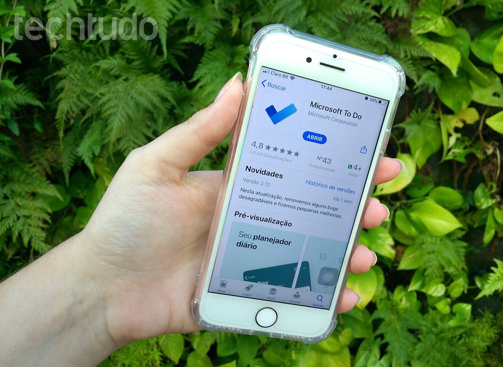 Wunderlist app não está mais disponível para download e login; usuários devem migrar para o Microsoft To Do — Foto: Luana Antunes/TechTudo