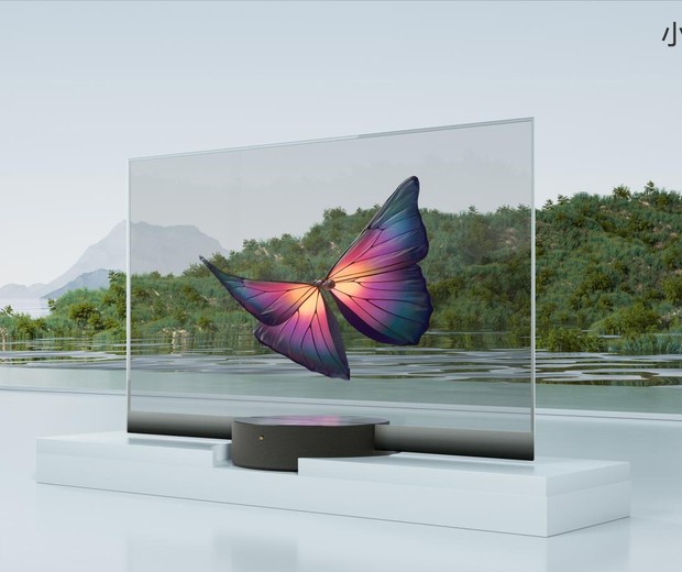 Xiaomi produzirá TV transparente pensada para ser uma 'peça de arte'  (Foto: Divulgação)