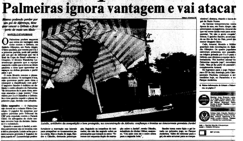 Luxemburgo sempre mostrou em coletivas que gosta de times ofensivos â Foto: Leonardo Miranda