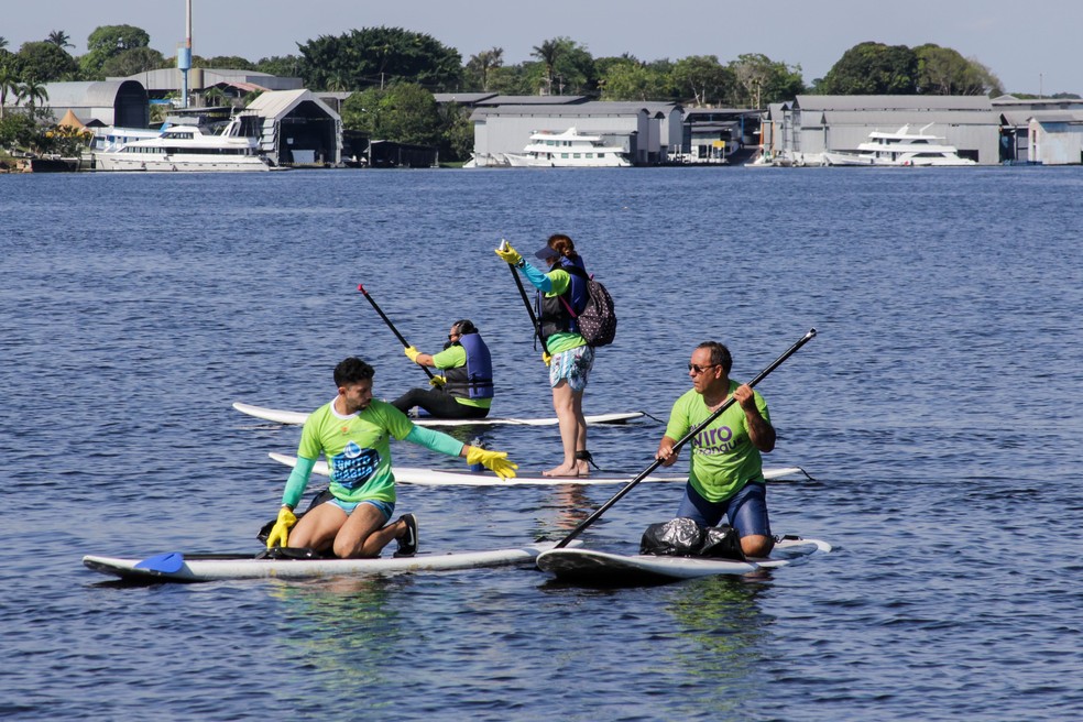 Limpeza de igarapés será feita durante a Virada Sustentável Manaus. — Foto: Divulgação