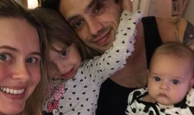 Mari Bridi com Rafael Cardoso e os filhos, Aurora e Valentim (Foto: Reprodução/Instagram)
