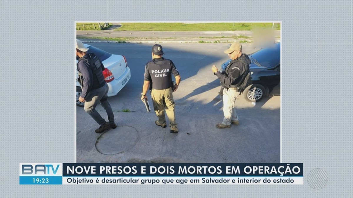 Nove Pessoas São Presas Em Operação Contra Tráfico De Drogas E Assassinatos Na Bahia 2 Morreram