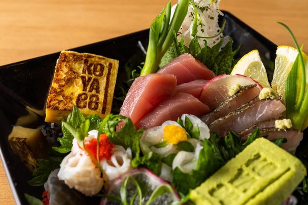 Seleção de sashimis do Koya (Foto: Rubens Kato)