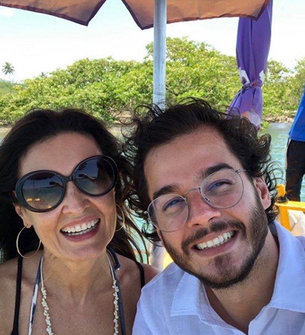 Túlio Gadelha e Fátima Bernardes (Foto: Reprodução/Instagram)