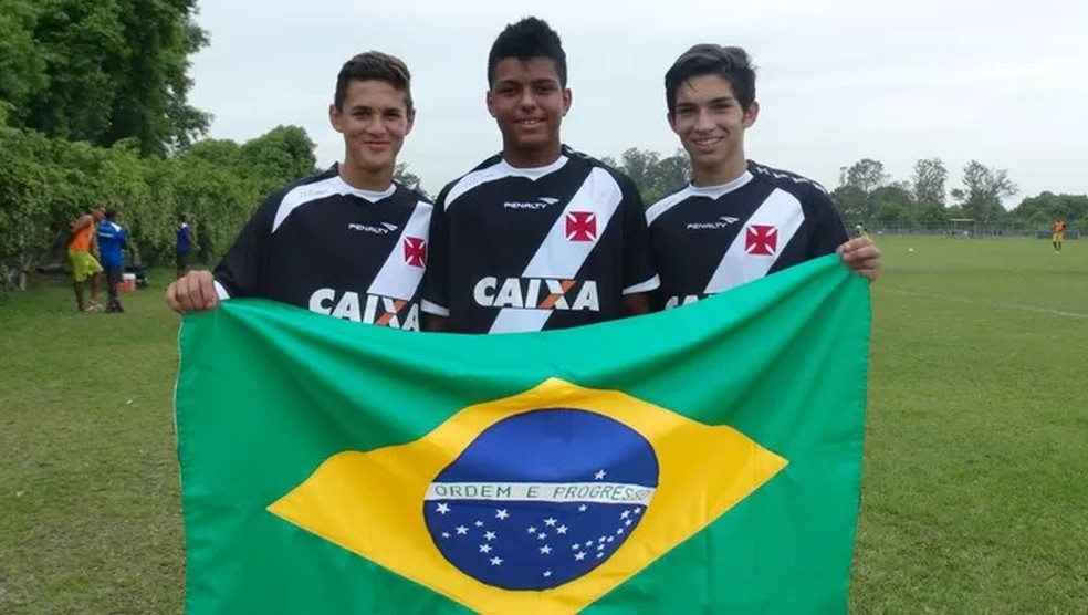 Mateus Vital, Evander e Andrey (Foto: Arquivo pessoal)
