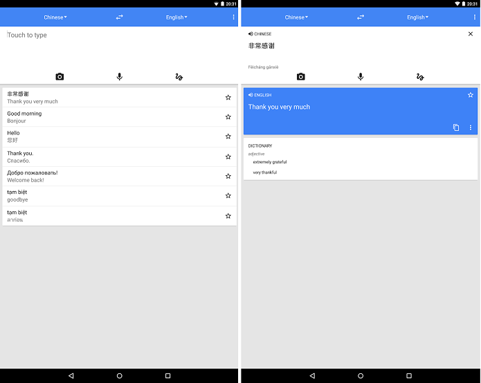 Google Tradutor é o app oficial do Google para traduzir palavras e textos (Foto: Divulgação)