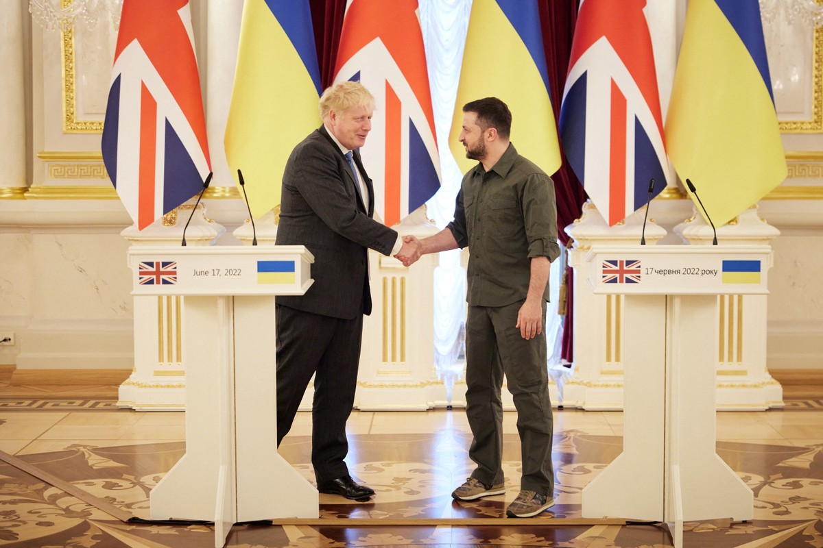 Ucrânia espera que apoio britânico continue após renúncia de Johnson