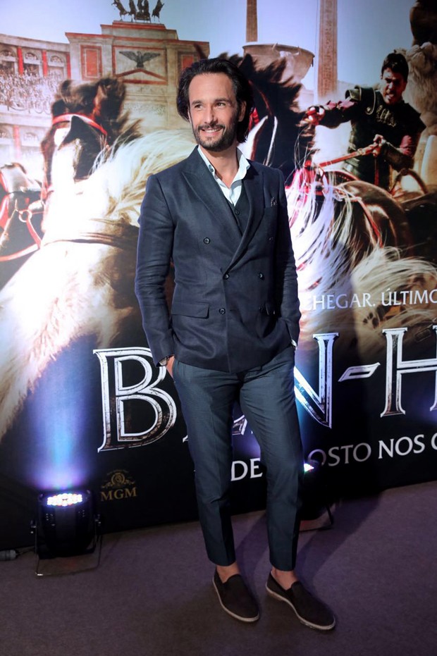 Rodrigo Santoro na pré-estreia de Ben-Hur (Foto: Divulgação)