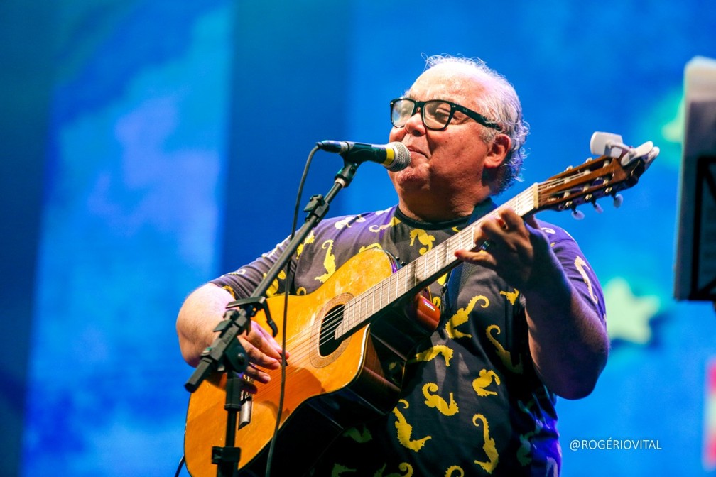 Banda Roj&Atilde;&pound;o abriu a noite deste domingo no S&Atilde;&pound;o Jo&Atilde;&pound;o de Natal &acirc;?? Foto: Rog&Atilde;&copy;rio Vital