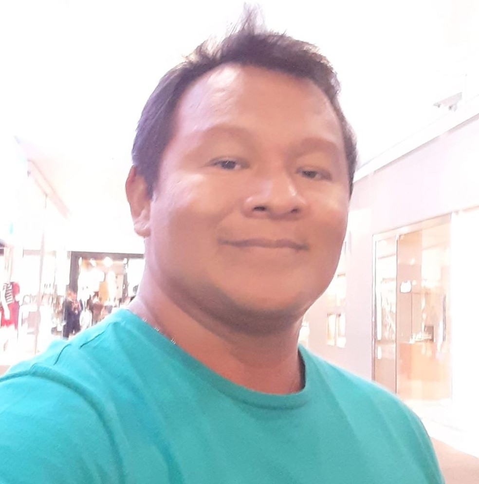 Indígena Nelson Mutzie Rikbaktsa, de 31 anos, morreu internado com coronavírus (Covid-19) nessa quarta-feira (22) no Hospital Santa Casa, em Cuiabá — Foto: Facebok