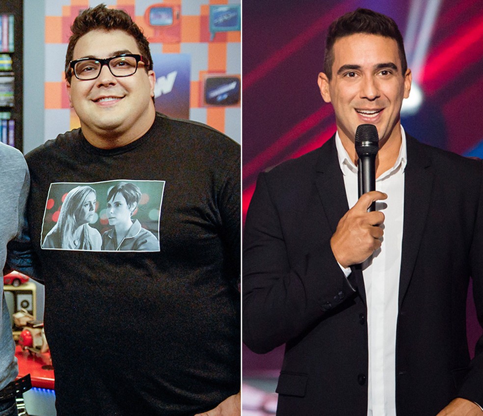 Faustao Brinca Com Forma Fisica Do Trio Formado Por Ele Leandro Hassum E Andre Marques Tv Gshow
