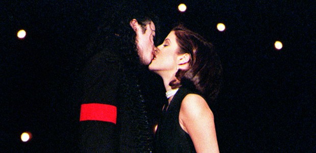 Michael Jackson e Lisa Marie Presley (Foto: Reprodução)