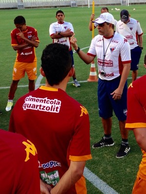 Marcelo Chamusca, treino, Fortaleza, Arena Castelão   (Foto: Nodge Nogueira / Divulgação )