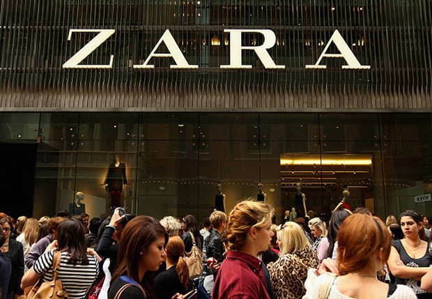 Loja da Zara que pertence ao grupo Inditex (Foto: Getty Images)