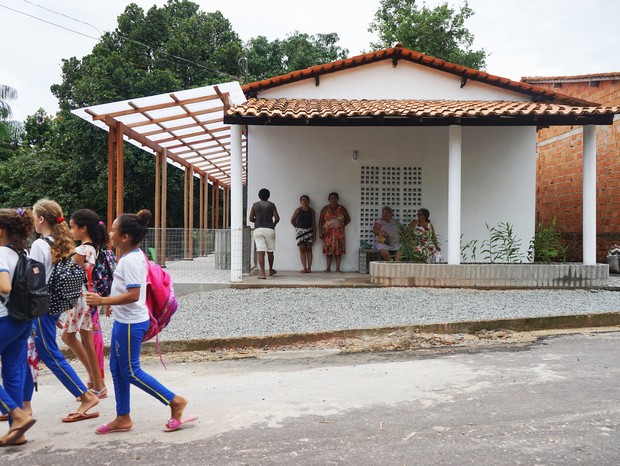 Fábrica no Maranhão é projetada para otimizar a qualidade de trabalho das quebradeiras de coco babaçu (Foto: Noelia Monteiro)