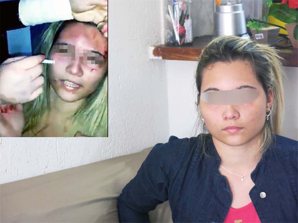 Jovem torturada em Praia Grande, SP, fala sobre agressões (Foto: Guilherme Lucio/G1)