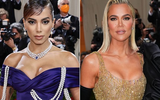 Khloé Kardashian diz que conversou com Anitta no Met Gala: "Querida e deslumbrante"