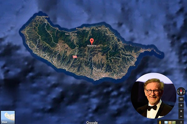 Steven Spielberg – Ilha da Madeira, Portugal (Foto: Google / Getty Images)
