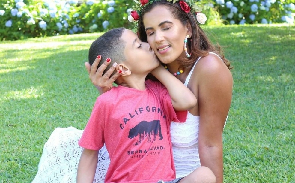 Mãe de Davi fala sobre desparecimento do filho — Foto: Arquivo Pessoal