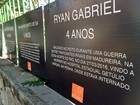 Ryan é 25ª criança morta em troca de tiros no RJ em 9 anos, diz Rio de Paz