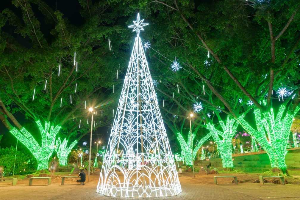 Iluminação de Natal enfeita 31 pontos em Contagem; FOTOS | Minas Gerais | G1