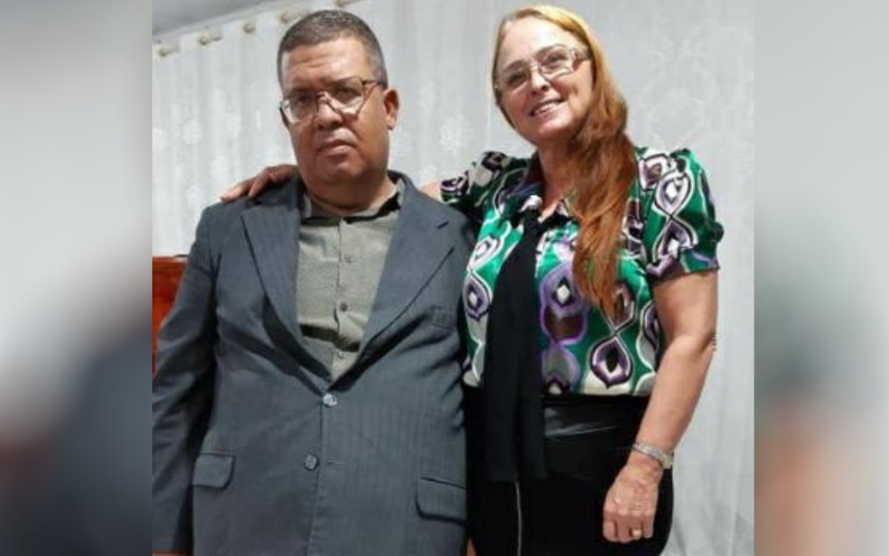 Pastor Huber Carlos Rodrigues e a esposa Ana Rodrigues em Goiatuba, Goiás — Foto: Reprodução/Rede Social