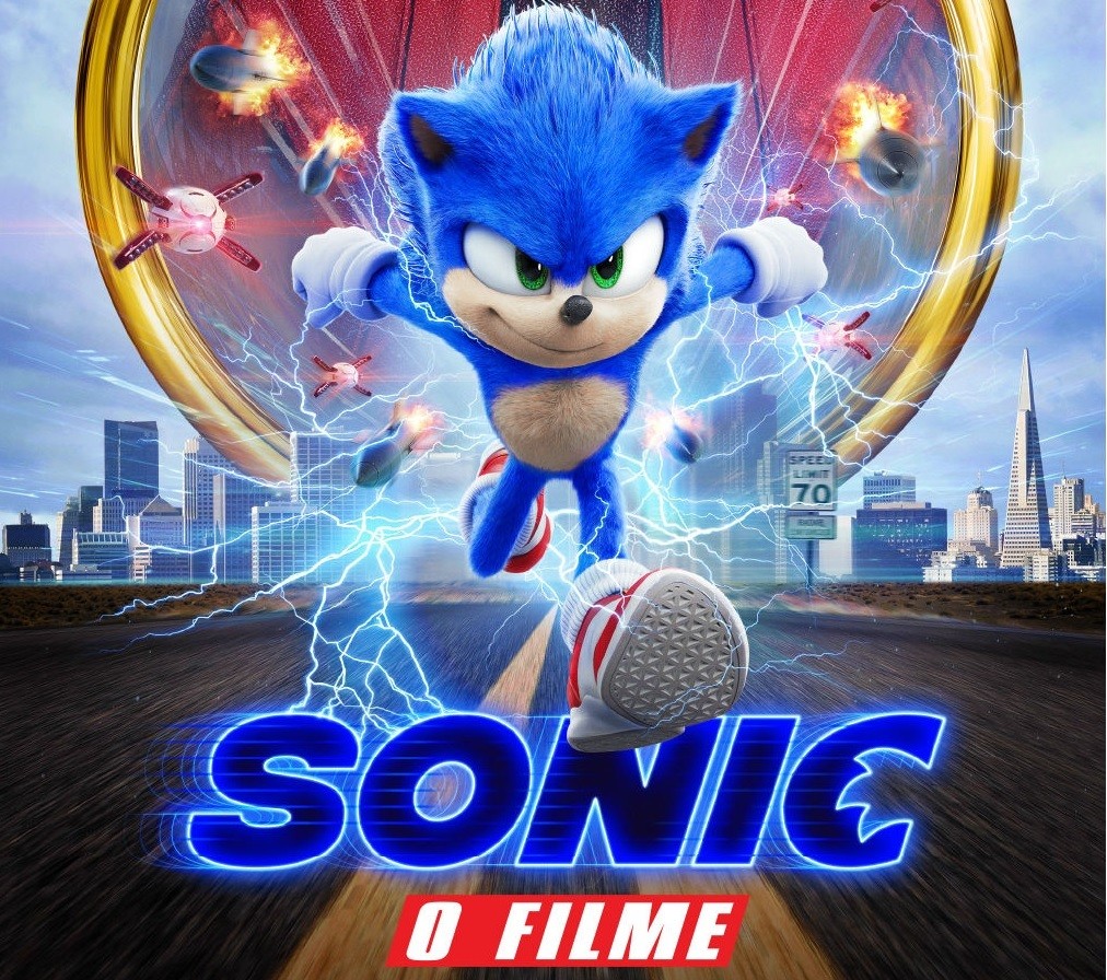 Live-action de Sonic estreou dia 13 de fevereiro nos cinemas brasileiros (Foto: Divulgação)