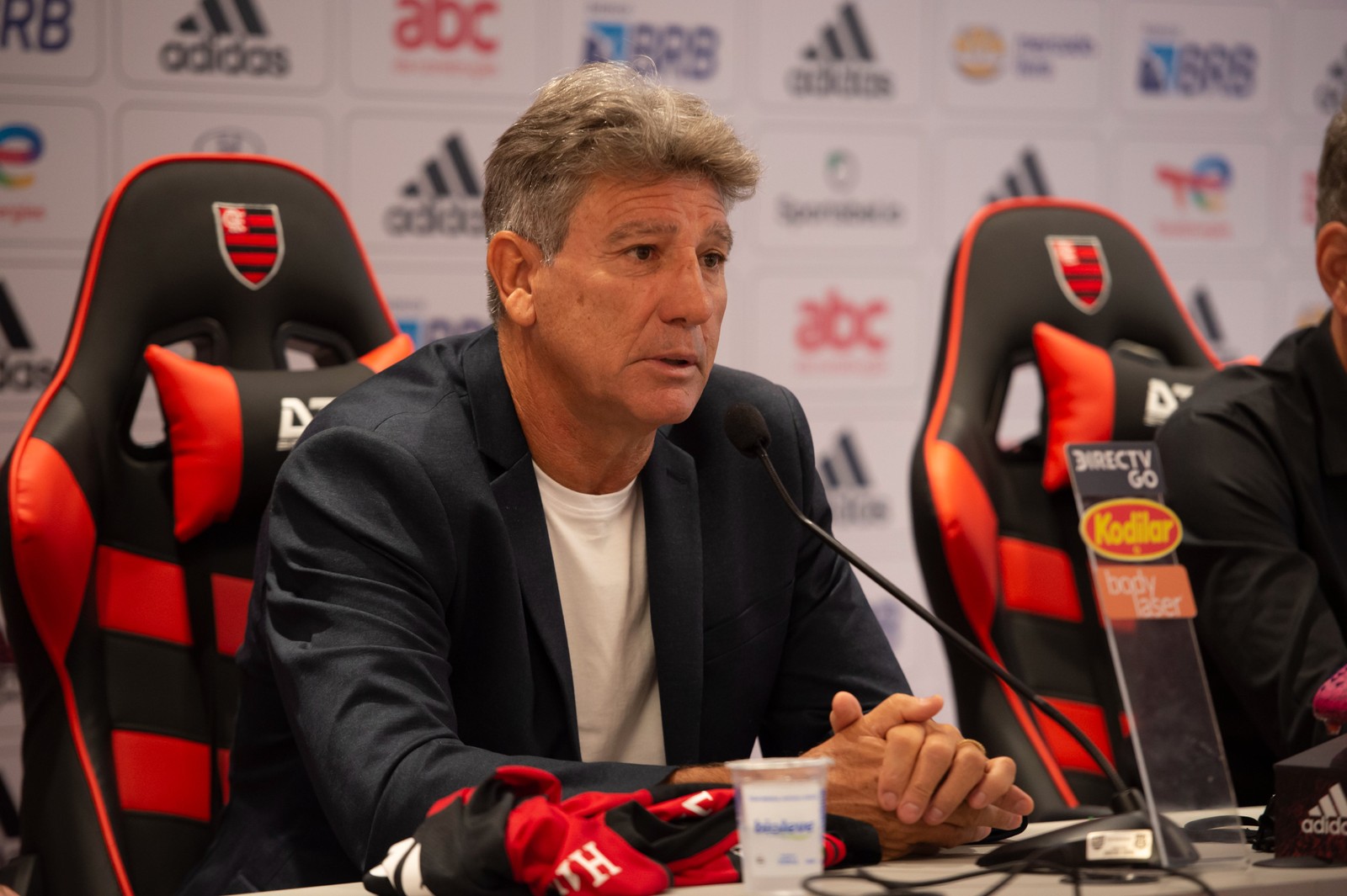 Renato Gaúcho foi treinador do Flamengo de julho a novembro de 2021 — Foto: Alexandre Vidal/Flamengo