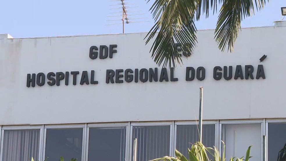 Sede da Superintendência da região centro-sul fica no Hospital Regional do Guará — Foto: TV Globo/Reprodução