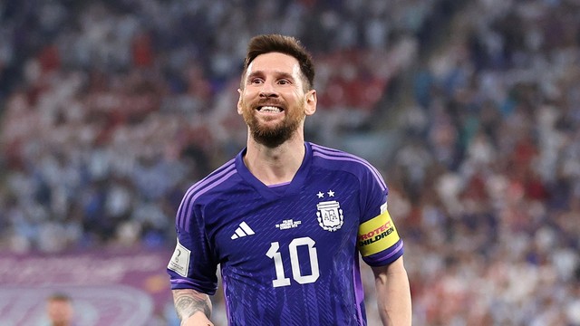 Messi em Polônia x Argentina