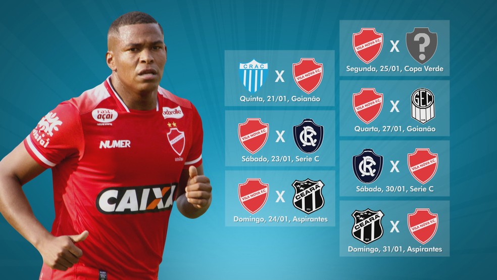 Vila Nova tem agenda cheia nos próximos 11 dias — Foto: TV Anhanguera