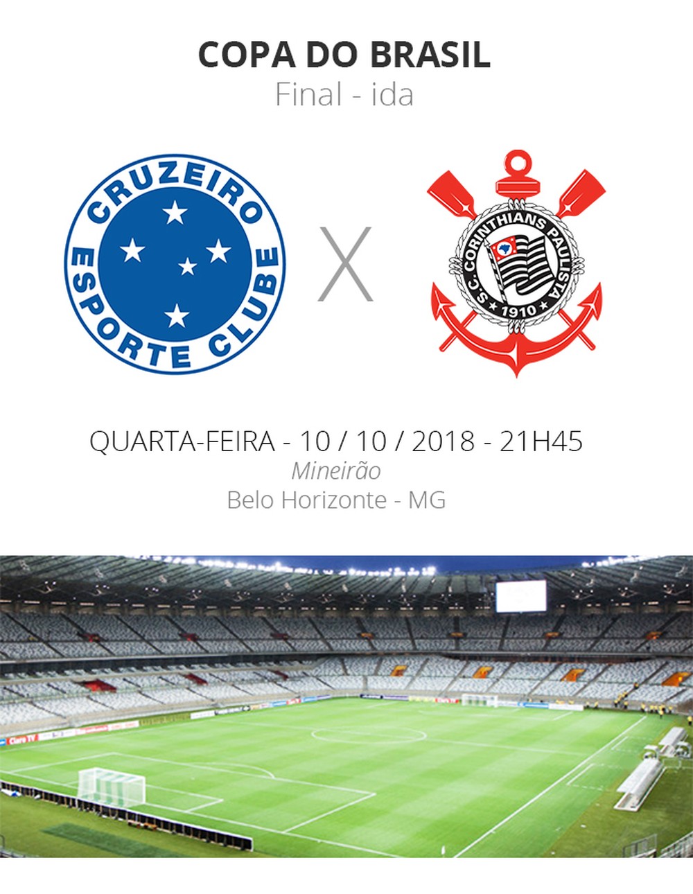 Saiba onde assistir a final da Copa do Brasil pela internet