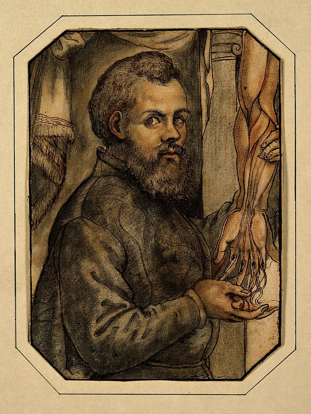 Andreas Vesalius, o pai da anatomia moderna (Foto: Wikimedia Commons)