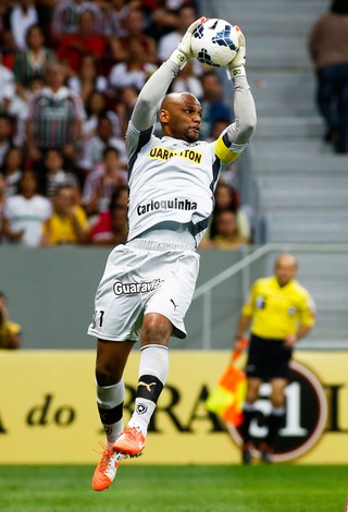 Jefferson botafogo e Fluminense Série a (Foto: Agência Getty Images)