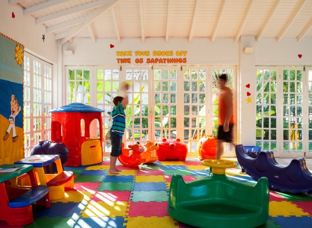 Casa da Criança oferece diversas atividades para os pequenos hospedados no hotel (Foto: Divulgação)