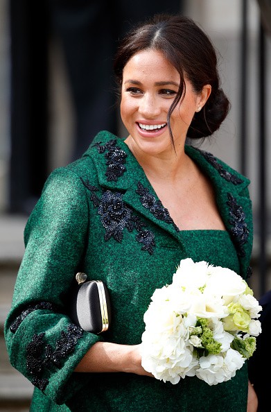 LONDON, UNITED KINGDOM - MARCH 11: (EMBARGOED FOR PUBLICATION IN UK NEWSPAPERS UNTIL 24 HOURS AFTER CREATE DATE AND TIME) Meghan, Duchess of Sussex attends a Commonwealth Day Youth Event at Canada House on March 11, 2019 in London, England. The event show (Foto: Getty Images)