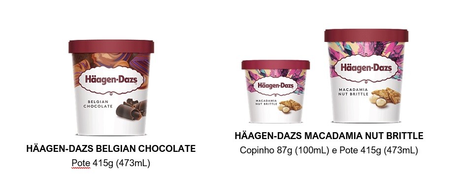 Häagen-Dazs Belgian Chocolate e Macadamia Nut Brittle (Foto: Divulgação)