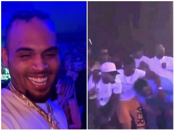 Chris Brown em sua festa de 32 anos em maio de 2021 (Foto: Instagram)