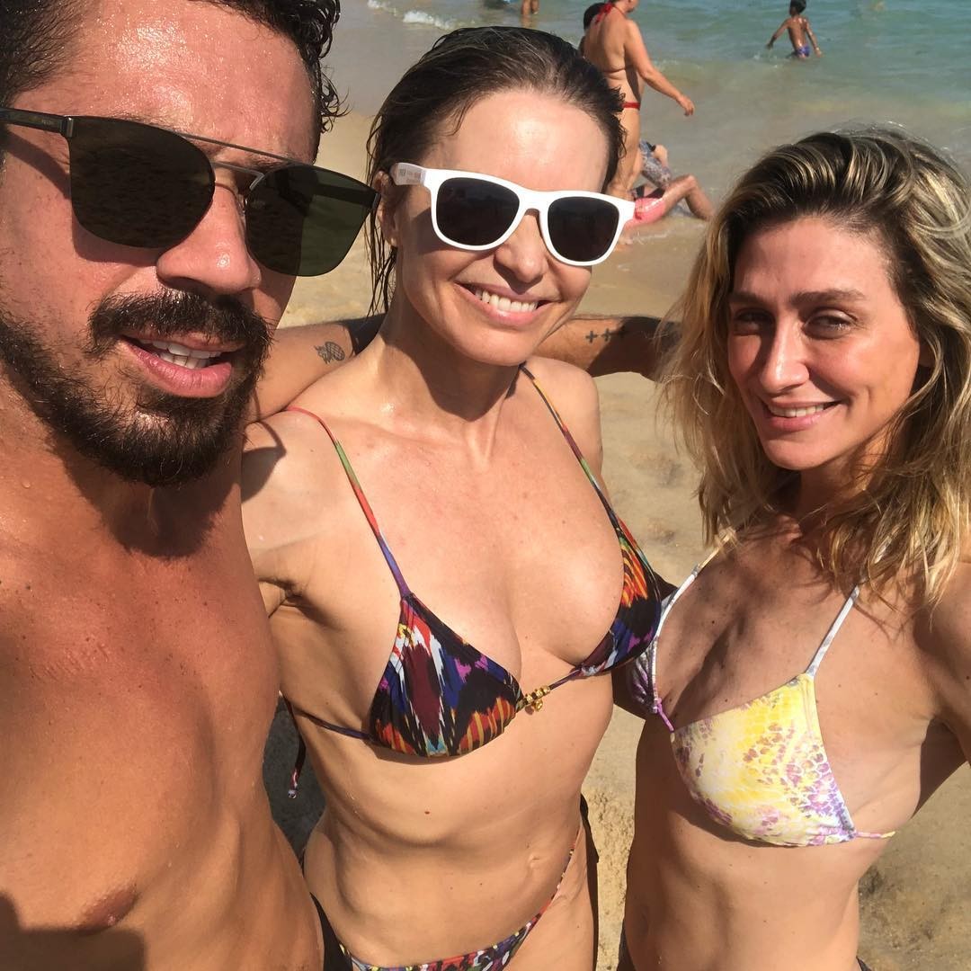 Fil Freitas, Paula Bulamarqui e Amora Mautner (Foto: Instagram/ Reprodução)