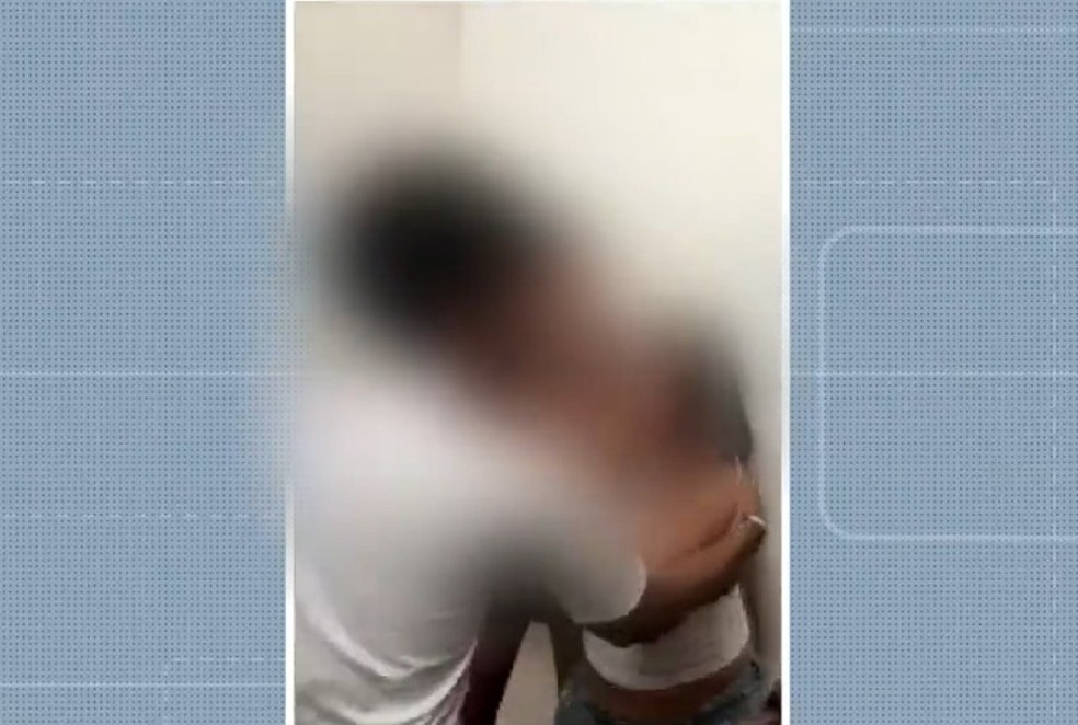 Casal é preso após agredir médico e destruir consultório na Bahia — Foto: Reprodução/Redes Sociais