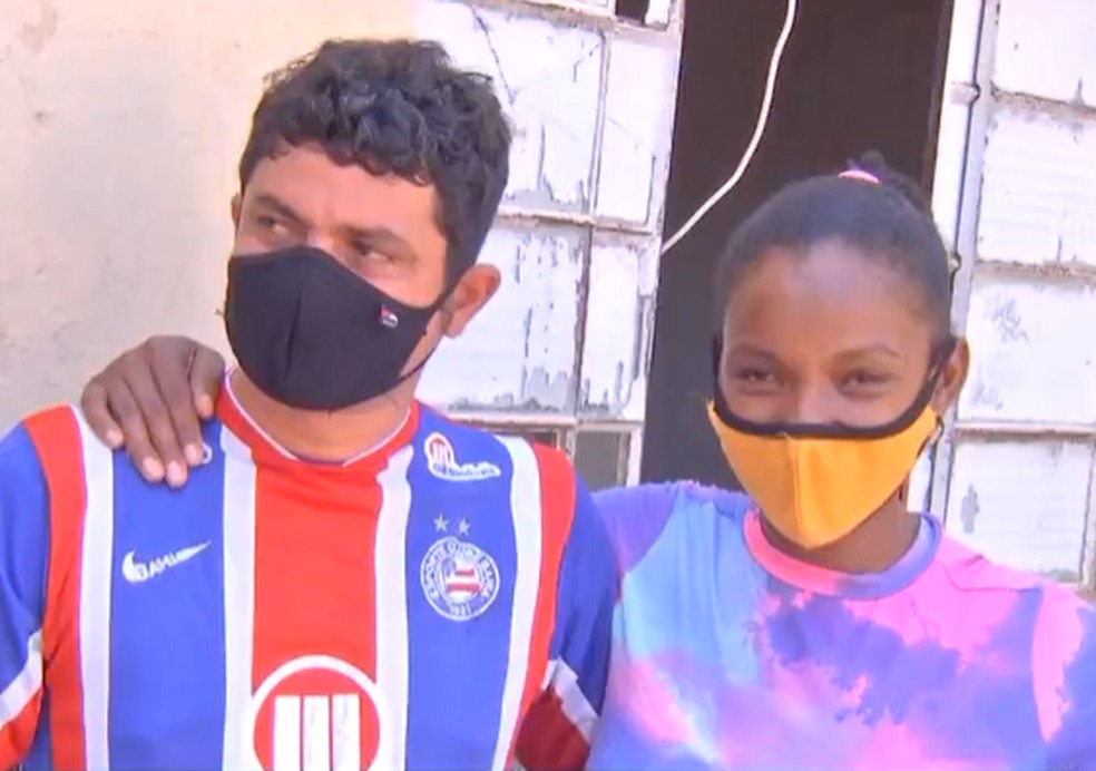 Marluce e Ueslei conseguiram recuperar a guarda dos filhos — Foto: TVCA/Reprodução