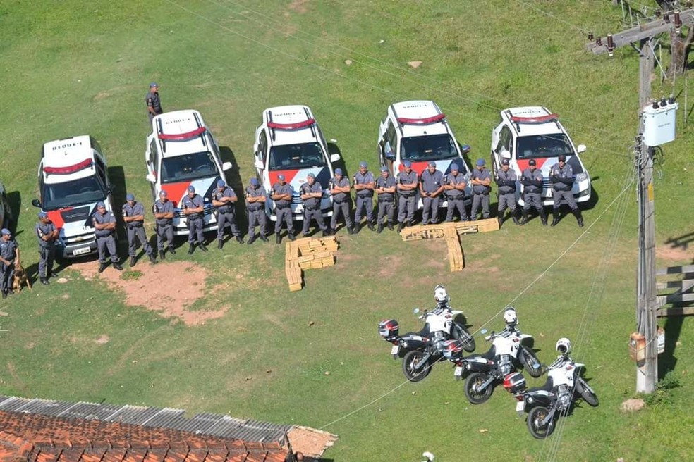 Operação foi realizada pela Polícia Militar (Foto: Divulgação/Polícia Militar)