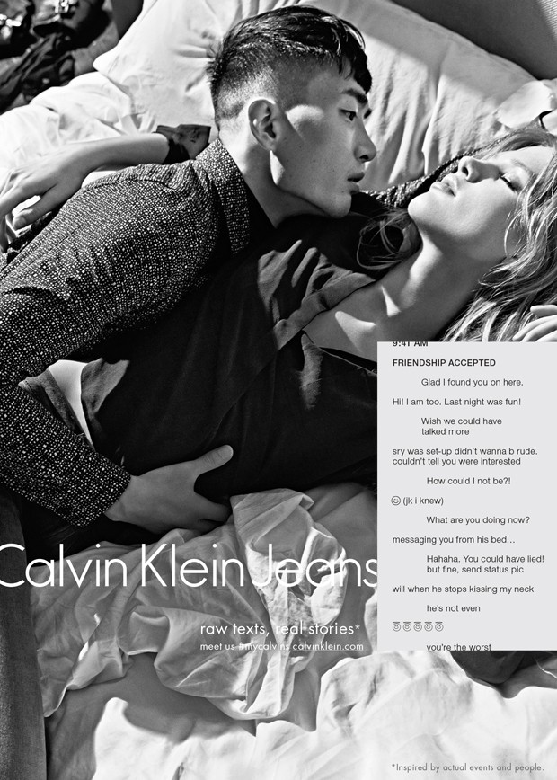 Campanha outono 2015 da Calvin Klein Jeans (Foto: Divulgação)