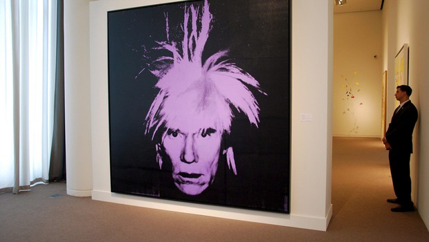 Andy Warhol autorretrato (Foto: Agência EFE)