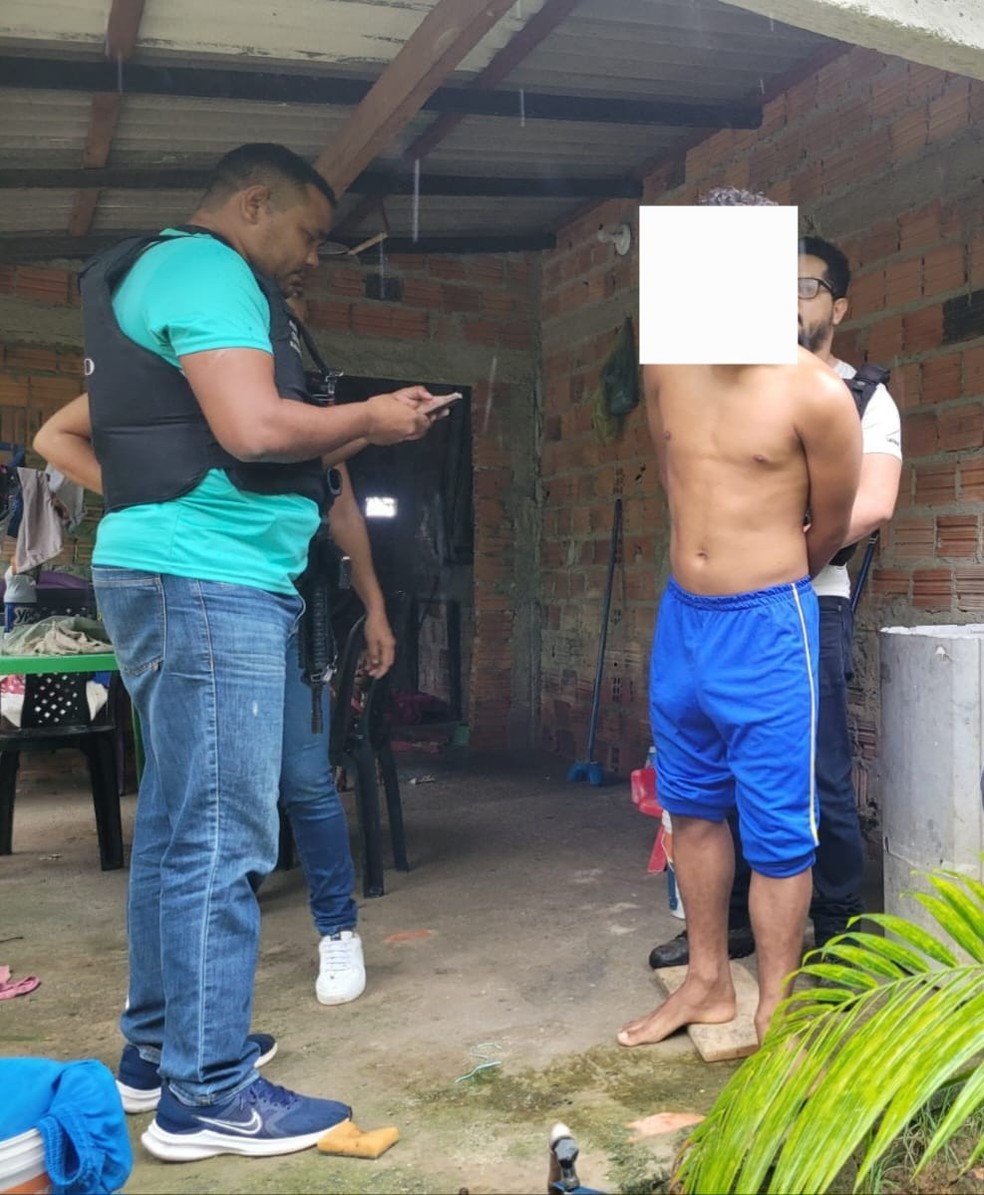 Preso suspeito de estuprar menina de 7 anos em Pedro do Rosário (MA) — Foto: Divulgação/Polícia Civil