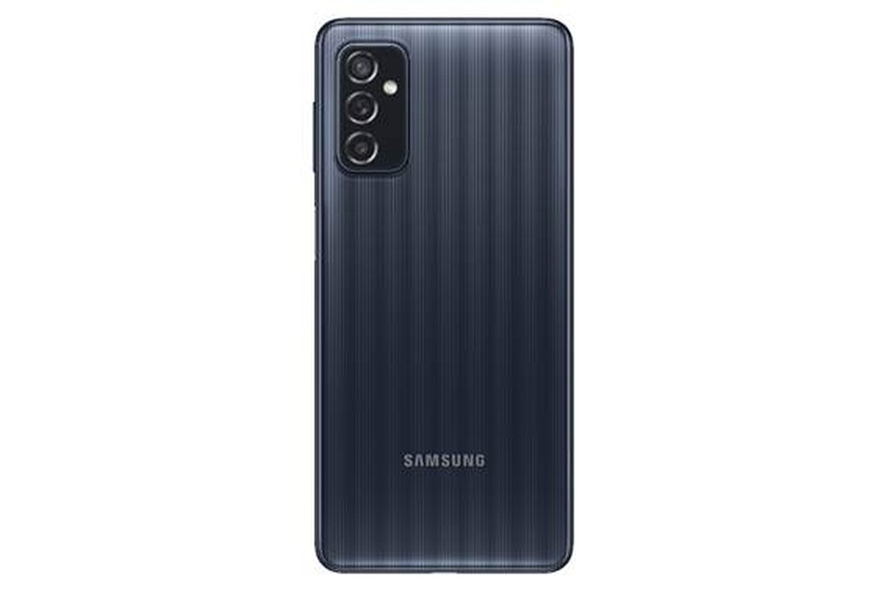 Galaxy M52 5G vem com bateria de 5.000 mAh — Foto: Divulgação/ Samsung